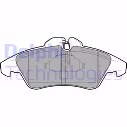 Set di pastiglie freno DELPHI LP980, anteriore - Vista aggiuntiva 2