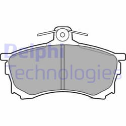 Set di pastiglie freno DELPHI LP992, anteriore