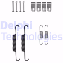 Set di accessori, ganasce del freno di stazionamento DELPHI LY1413