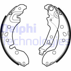 Set di ganasce freno DELPHI LS2124