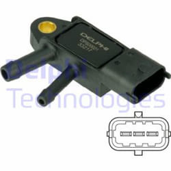 Sensore, pressione gas di scarico DELPHI DPS00021