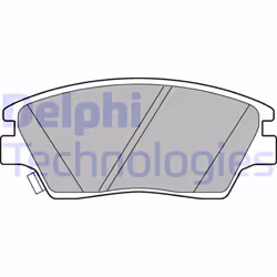 Set di pastiglie freno DELPHI LP3263, anteriore