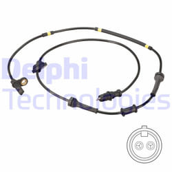 Sensore, velocità ruota DELPHI SS20481