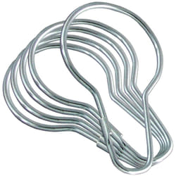 Hommoo - Merriway BH03121 Anello per Tende da Doccia, Confezione da 12, Bianco, Set di 12 Pezzi
