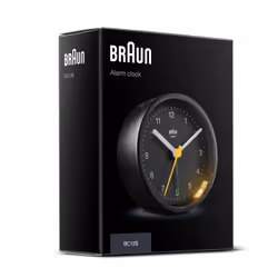 Braun BC12B sveglia Sveglia al quarzo Nero - Vista aggiuntiva 5