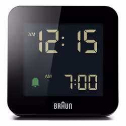 Braun BC09B sveglia Sveglia digitale Nero - Vista aggiuntiva 4