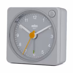 Braun BC02XG sveglia Sveglia al quarzo Grigio