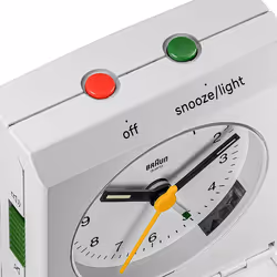 Braun BC05W orologio da parete e da tavolo Orologio analogico Rettangolo Bianco - Vista aggiuntiva 5