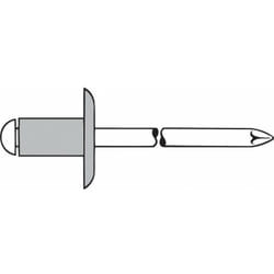 Rivet Alu Grande Testa 4,8X16Mm Gesipa K16 (A 250)