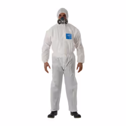 Tipo 5 EN ISO 13982-1, Tipo 6 EN 13034, EN 1149-5 ed EN 1073-2 Traspiranti, antistatici, senza silicone, vestibilità ottimizz ...