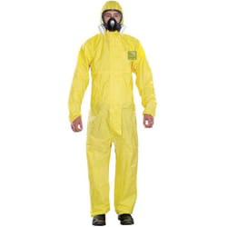 Ansell - YY23T-00132-04 AlphaTec ® 2300 plus - protezione chimica modello 132, giallo, l Taglia: l Giallo