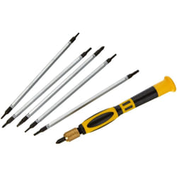 C.K T4896 Cacciaviti di precisione, a taglio/a croce (Phillips)/Torx, set da 7 pezzi