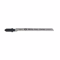 C.K Tools T0865T, Lama per seghetto alternativo, Legno, Acciaio inox, 7,5 cm, 2,5 mm, 5 pz