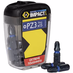 Dettagli tecnici Dimensione (Cacciavite) PZ 3 Dimensione del prodotto, lunghezza 25 mm Forza Croce Pozidriv Indicazione di qu ...