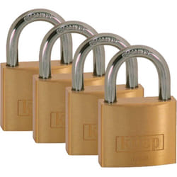 Kasp - K12040D4 Lucchetto 40 mm Oro - Giallo Serratura a chiave