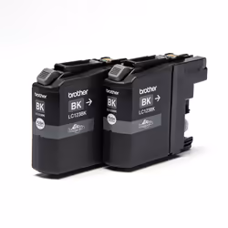 Brother LC-123BKBP2 cartuccia d'inchiostro 2 pz Originale Nero - Vista aggiuntiva 2