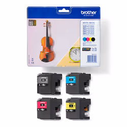 Brother LC127XLVALBP cartuccia d'inchiostro 4 pz Originale Nero, Ciano, Magenta, Giallo - Vista aggiuntiva 4