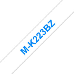 Brother M-K223B nastro per etichettatrice Blu su bianco