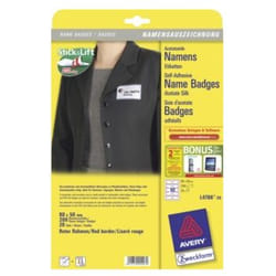 Avery L4786-20 badge e porta badge Carta 200 pz