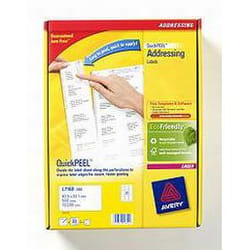 Avery QuickPEEL Bianco FSC