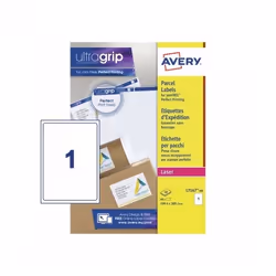 Avery L7167-500 etichetta autoadesiva Rettangolo Permanente Bianco 500 pz
