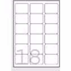Avery White Address Label - Laser - L7161, Bianco, 63,5x46,6mm, 500 fogli