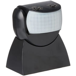 Luceco - led Guardian Outdoor Light con sensore di movimento pir, nero