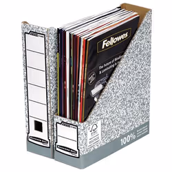 Fellowes 0186004, Carta, Grigio, A4, 81 mm, 316 mm, 263 mm
