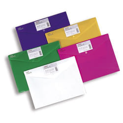 Snopake Polyfile ID - Clear Polipropilene (PP) Bianco A4