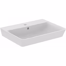 Lavabo Cube di ceramica, con troppopieno dimensioni: 600 x 460 x 160 mm materiale: ceramica sanitaria 1 foro per il miscelato ...