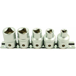 Laser - 5683 Set di Chiavi a Bussola triangolari, Diametro di 1,27 cm, Set di 5