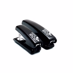 Rapesco ECO Full Strip, 20 fogli, Nero, 6 mm, 24 punti