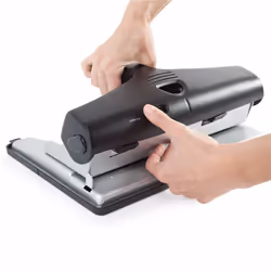 Rapesco ALU perforatore e accessori 32 fogli Nero