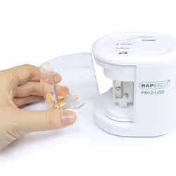 Rapesco PS12-USB Temperamatite elettrico Bianco
