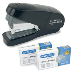 Rapesco 1688 cucitrice Punto piatto Nero