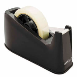 Rapesco RPTD500B dispenser nastro adesivo Nero