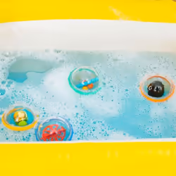Munchkin Float & Play Bubbles, Turtle Animale per vasca Blu, Verde, Rosso, Giallo - Vista aggiuntiva 6