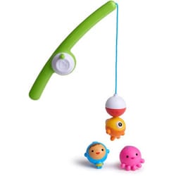 Munchkin Fishin’ Bath Toy Giochi per il bagno Blu, Arancione, Rosa, Giallo