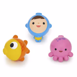 Munchkin Fishin’ Bath Toy Giochi per il bagno Blu, Arancione, Rosa, Giallo