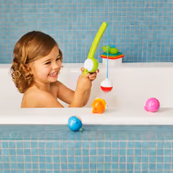 Munchkin Fishin’ Bath Toy Giochi per il bagno Blu, Arancione, Rosa, Giallo - Vista aggiuntiva 6