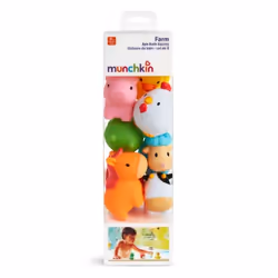 Munchkin Farm Bath Squirts Animale per vasca Blu, Verde, Arancione, Rosa, Rosso, Bianco, Giallo - Vista aggiuntiva 5