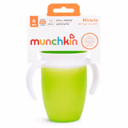 Munchkin Miracle 360 Trainer Cup tazza Verde Universale 1 pz - Vista aggiuntiva 4