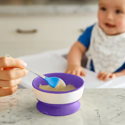 Munchkin Stay Put Suction Bowls 6 mese(i) Blu, Verde, Viola - Vista aggiuntiva 5