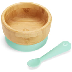 Munchkin Bambou Suction Bowl & Spoon 6 m+