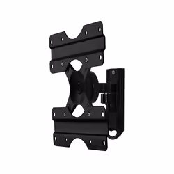 B-Tech BTV502, 119,4 cm (47"), 25 kg, 200 x 200 mm, -15 - 15°, 360°, Nero