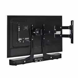 B-Tech BTV914 Parete Acciaio Nero