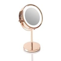 Rio MMST specchietto per trucco Libera installazione Ovale Rose Gold