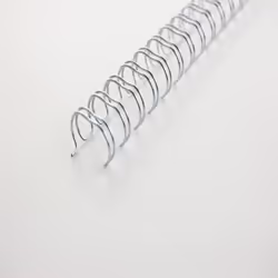 GBC Spirali metalliche WireBind argento 8 mm (100) - Vista aggiuntiva 4
