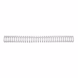 GBC Spirali metalliche WireBind 2:1, n. 14, A4, argento (200)