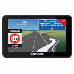 Snooper PRO S6900 LKW navigatore Fisso 17,8 cm (7") LCD Touch screen 322 g Nero